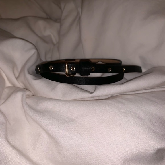 J. Crew black Skinny Belt - Picture 2 of 5